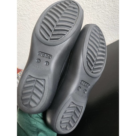 Crocs Olivia ll Dual Comfort Faux Fur Lined Shoes 8w - Picture 4 of 5